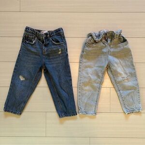 Toddler Boys Zara Jeans Size 2-3 (Two Pairs)